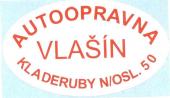 Autoopravna Vlašín, autoservis, pneuservis, odtahovka  Kladeruby nad Oslavou - Lumír Vlašín - Autoopravna - logo