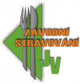 Jídelna, závodní stravování, rozvoz obědů Plzeň - Josef Vanický - logo