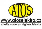 Satelity - antény - digitální televize Ostrava - Atos spol. s r.o. - logo