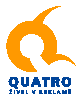 Reklamka Karviná - Staré Město - Quatro - živel v reklamě - logo