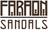 Kožené ručně šité sandály z Palestiny, Indie či Řecka Mimoň - Faraon Sandals, s. r. o. - logo